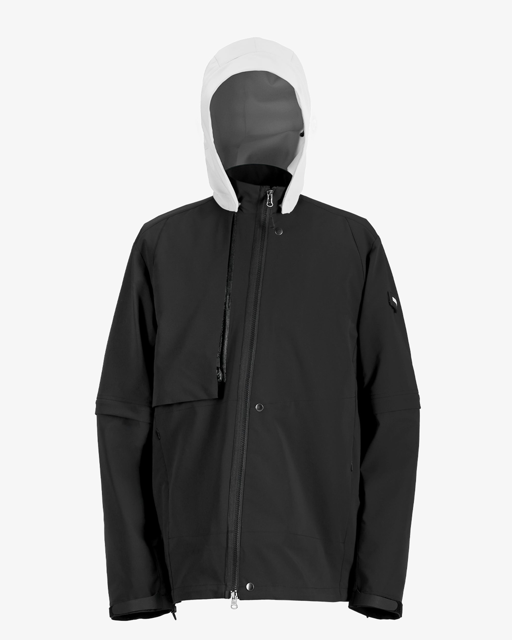 118 EVO SHELL JACKET | SHADOW BLACK + SPACE GREY