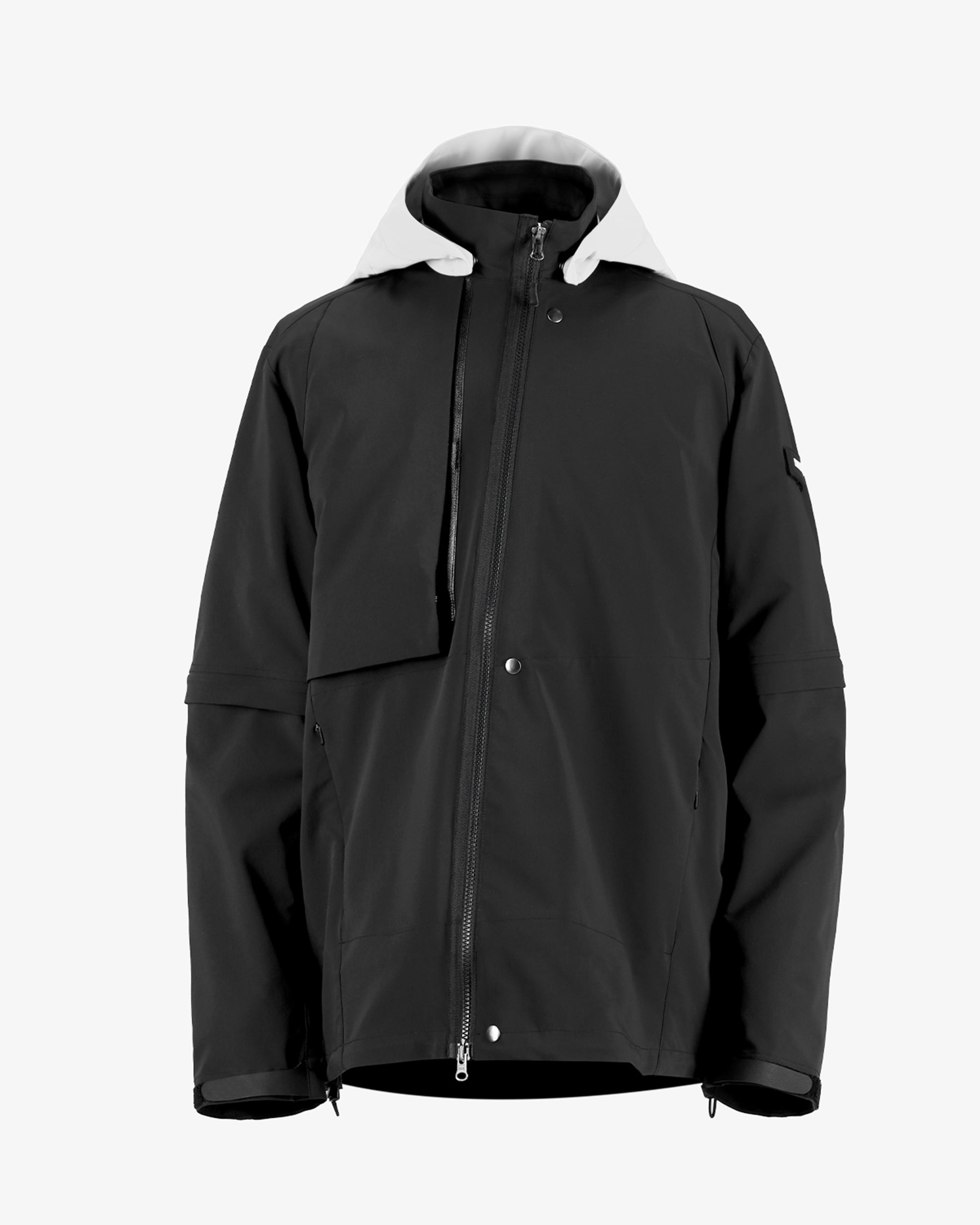 118 EVO SHELL JACKET | SHADOW BLACK + SPACE GREY