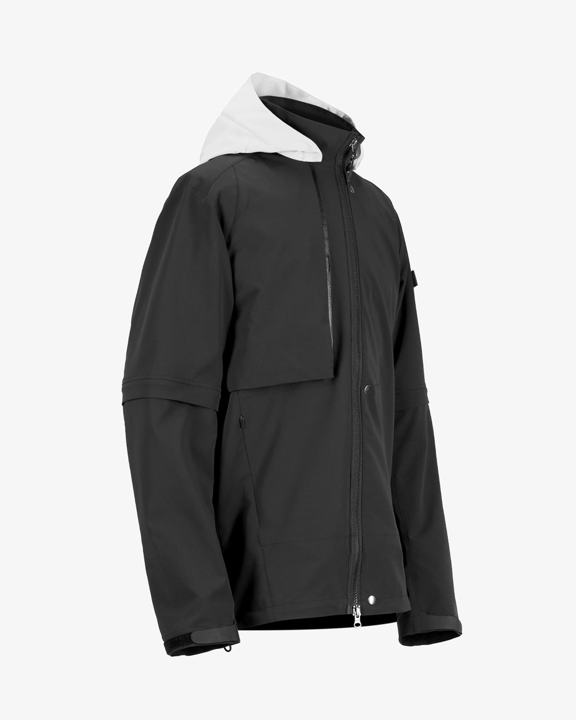 118 EVO SHELL JACKET | SHADOW BLACK + SPACE GREY