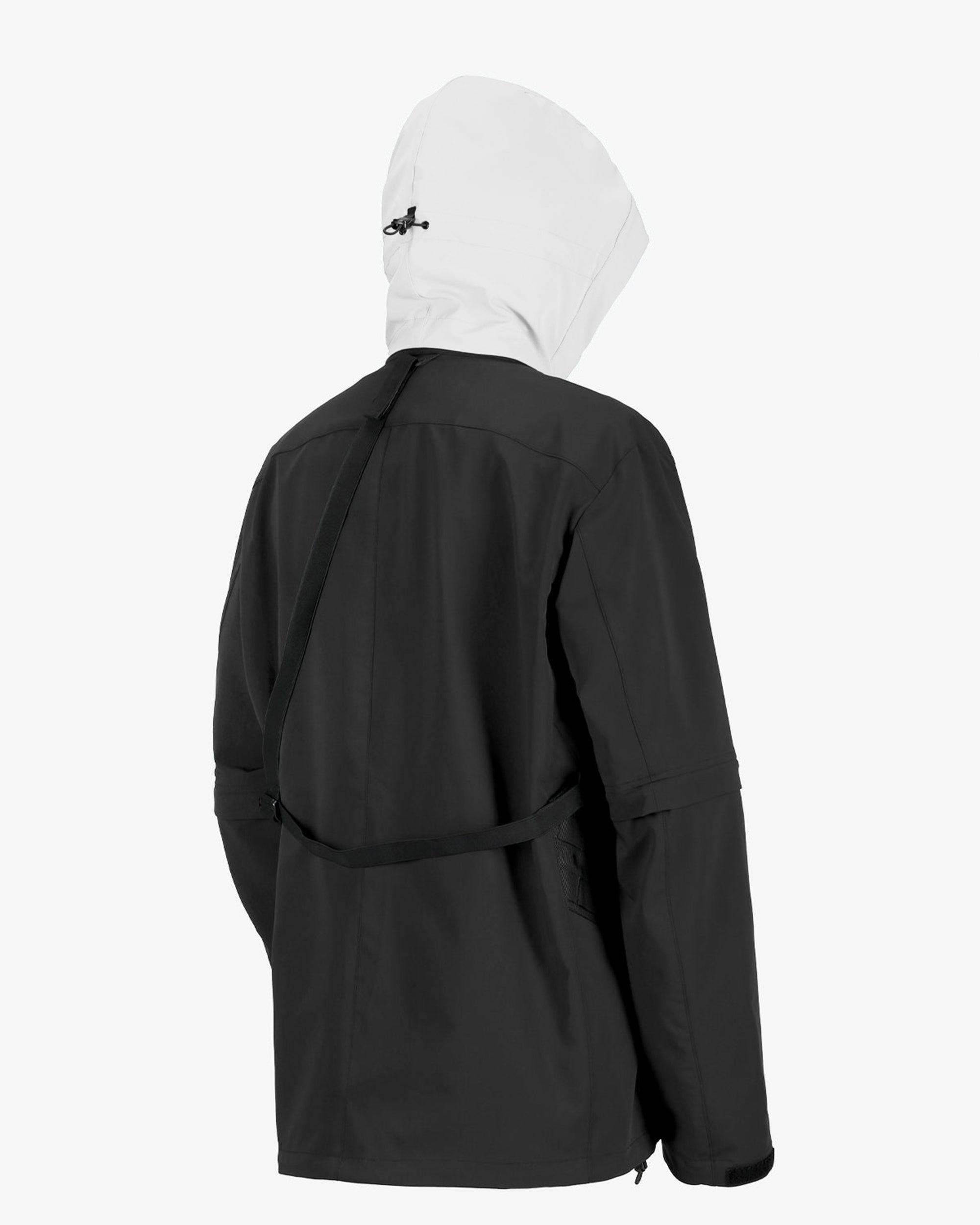 118 EVO SHELL JACKET | SHADOW BLACK + SPACE GREY