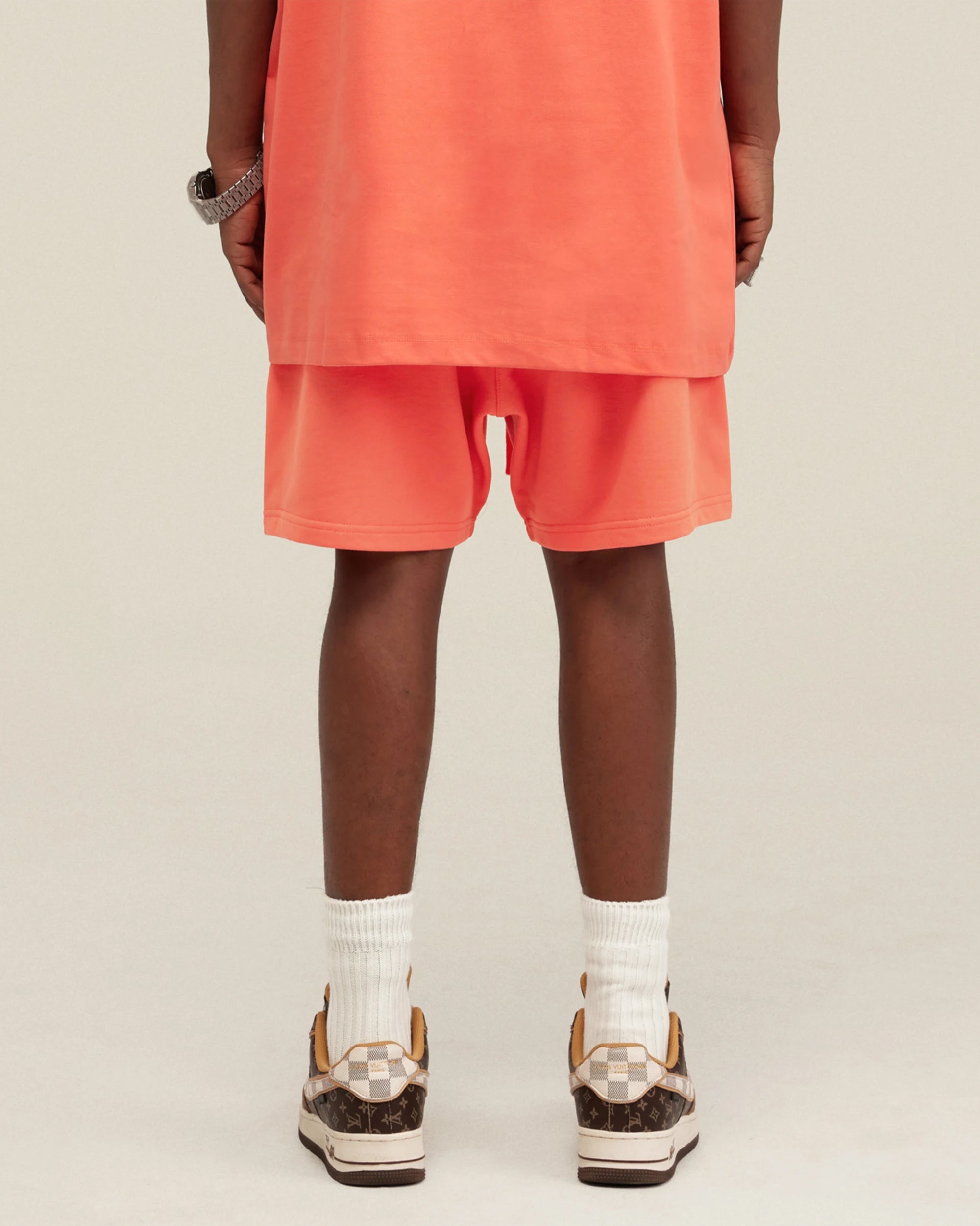 Heavyweight Cotton Essential Shorts with Drawstrings