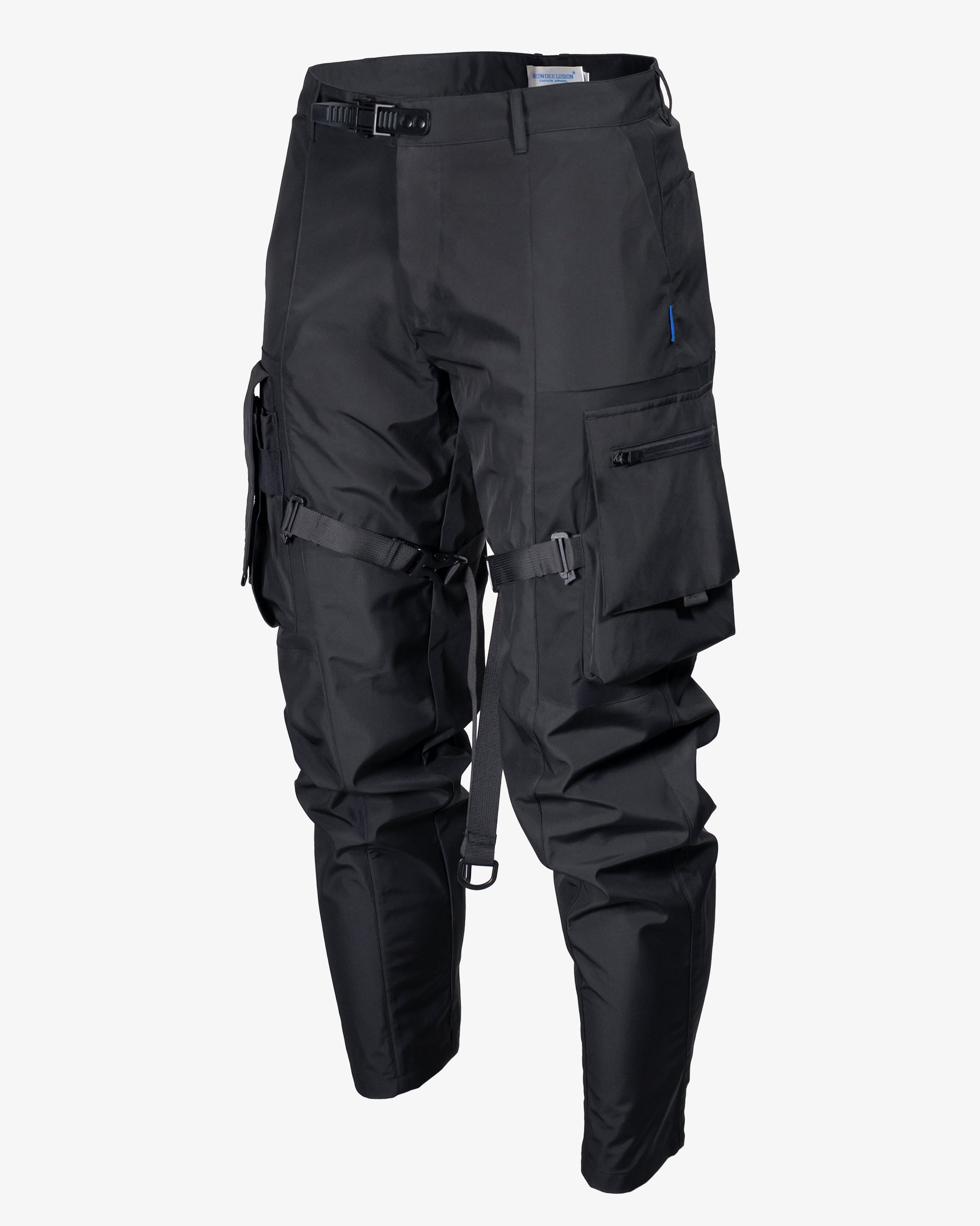 042 Steven Water Repellent Strapped Tapered Cargo Pants