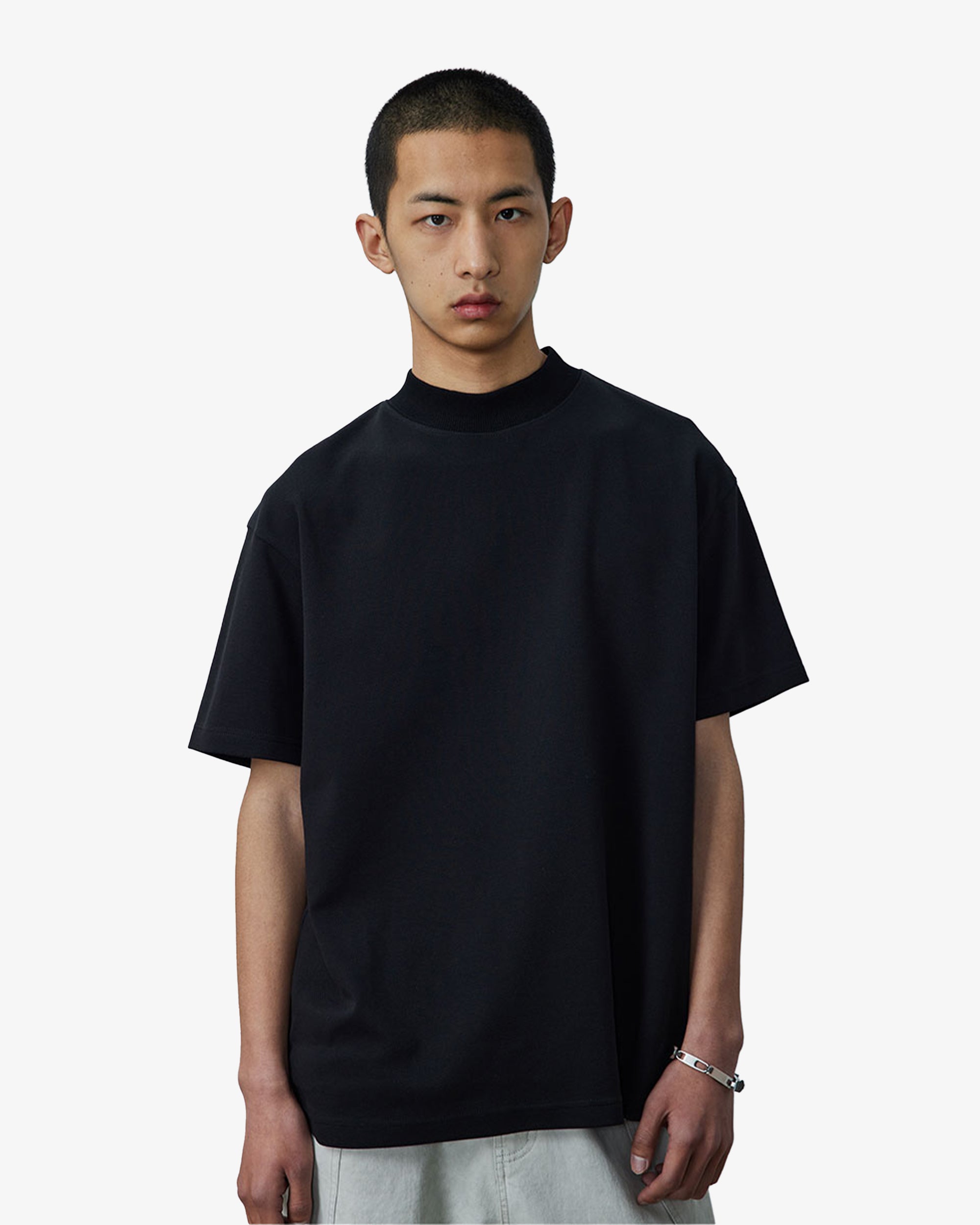 Mock Neck T-Shirt