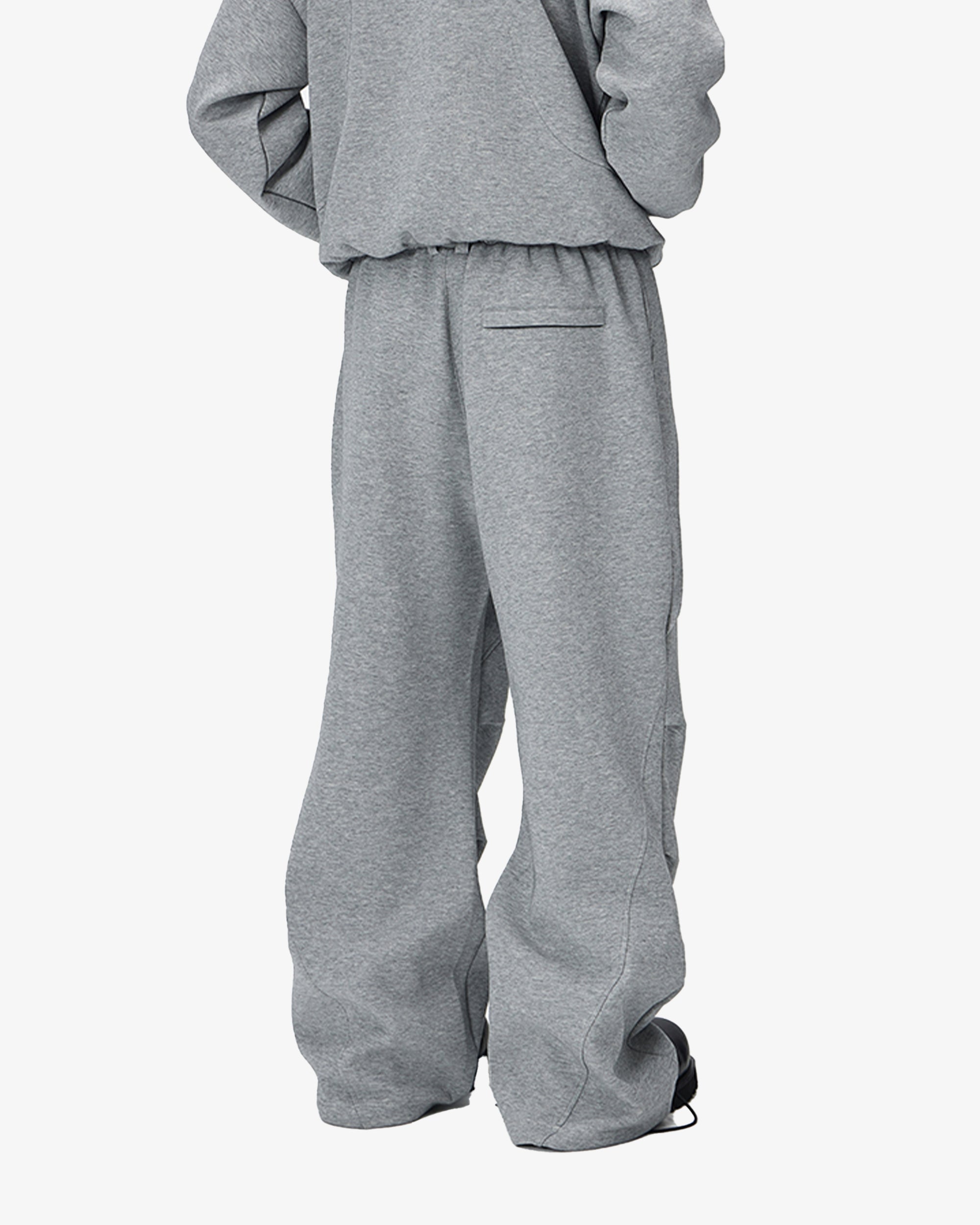 Fleece Wide Fit Futuristic Sweatpants