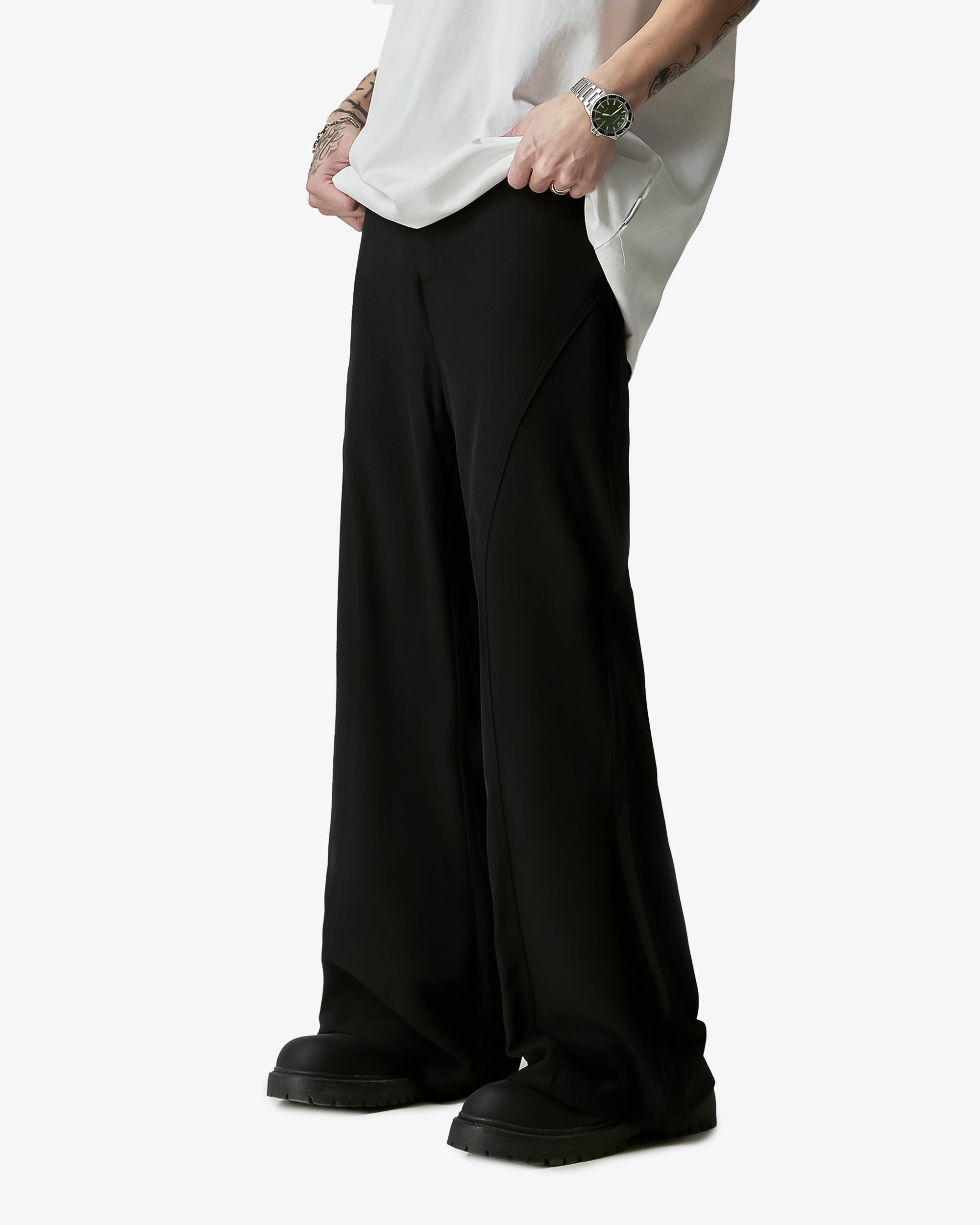 Micro Flare Trousers Pants