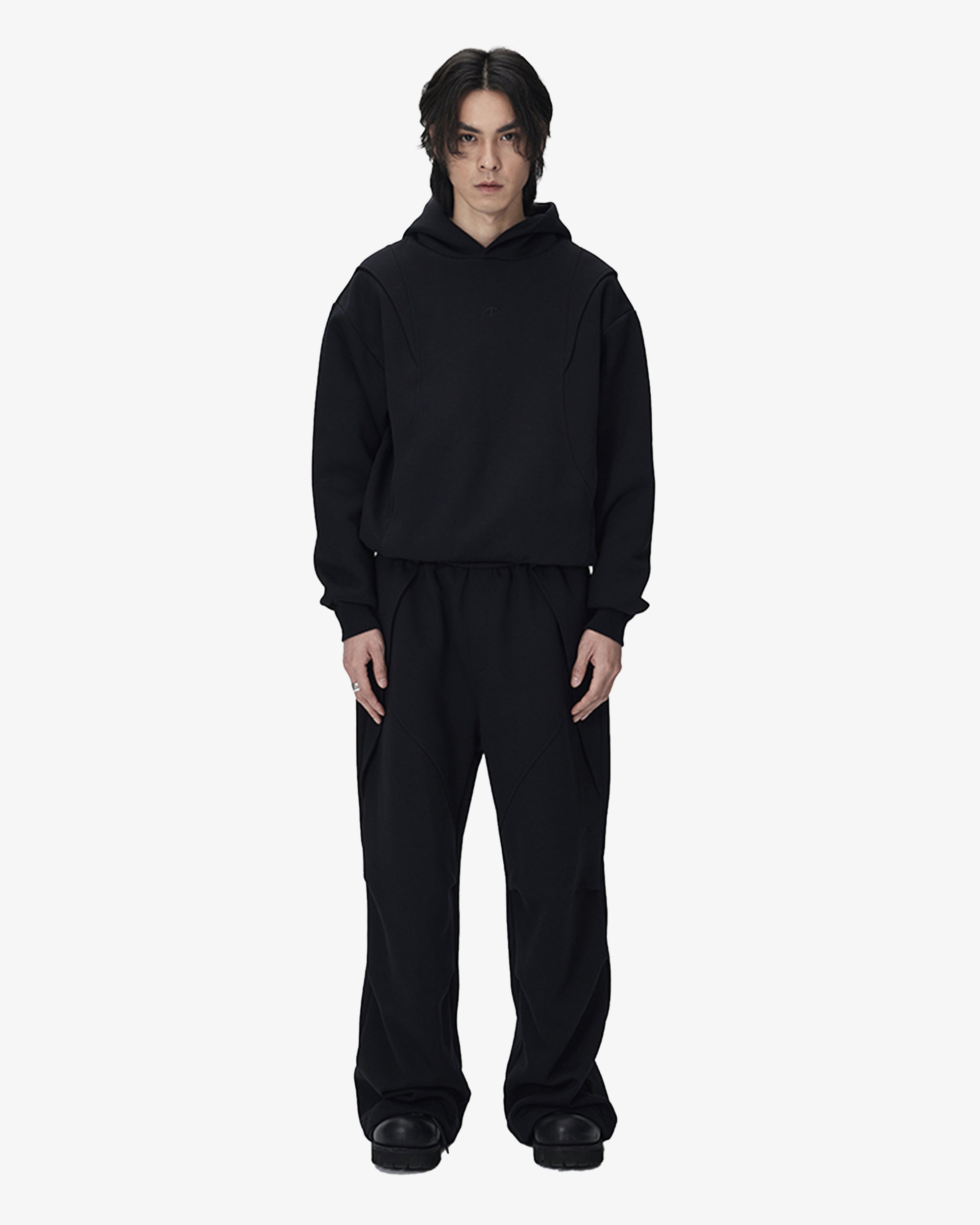 Fleece Wide Fit Futuristic Sweatpants