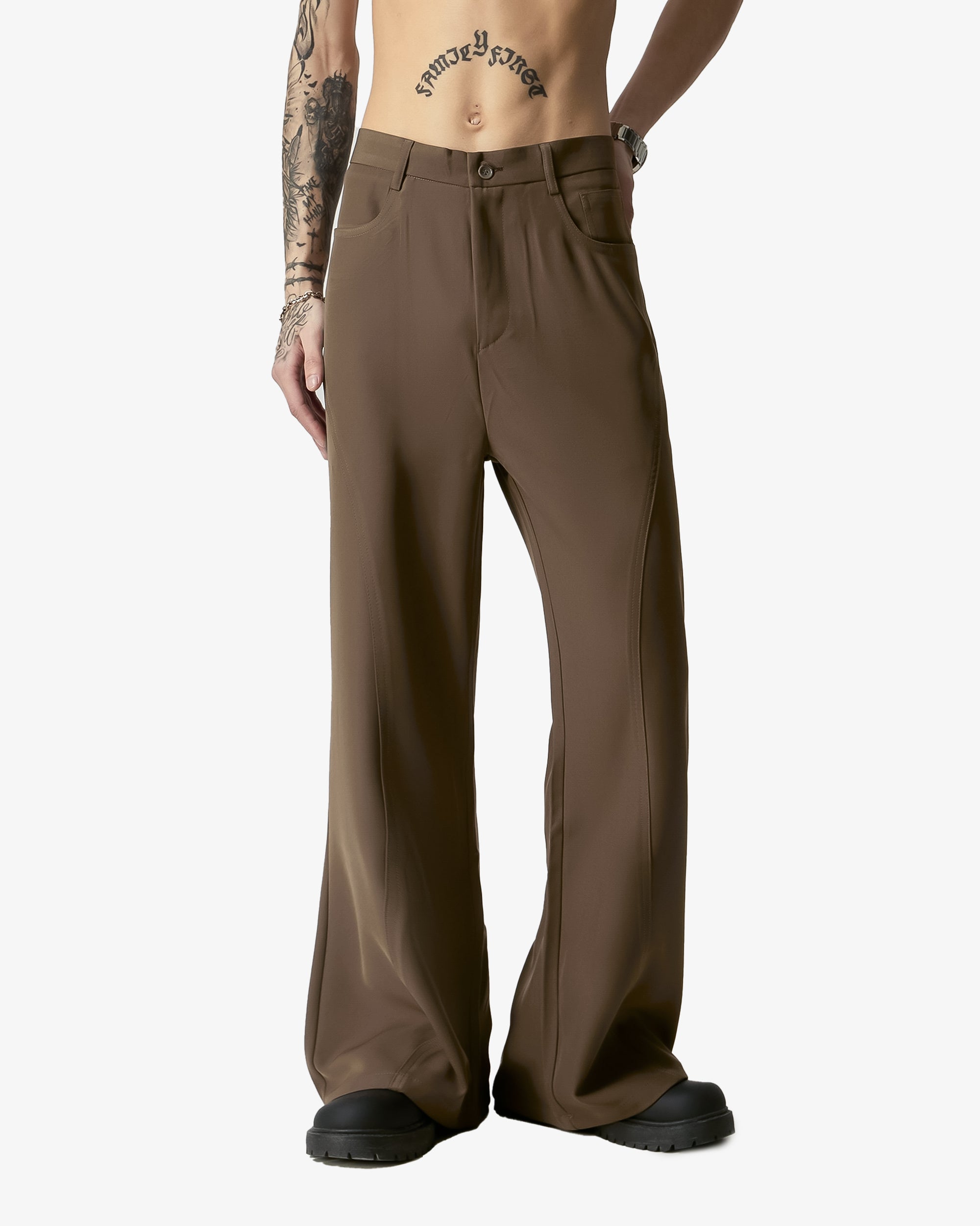 Micro Flare Trousers Pants