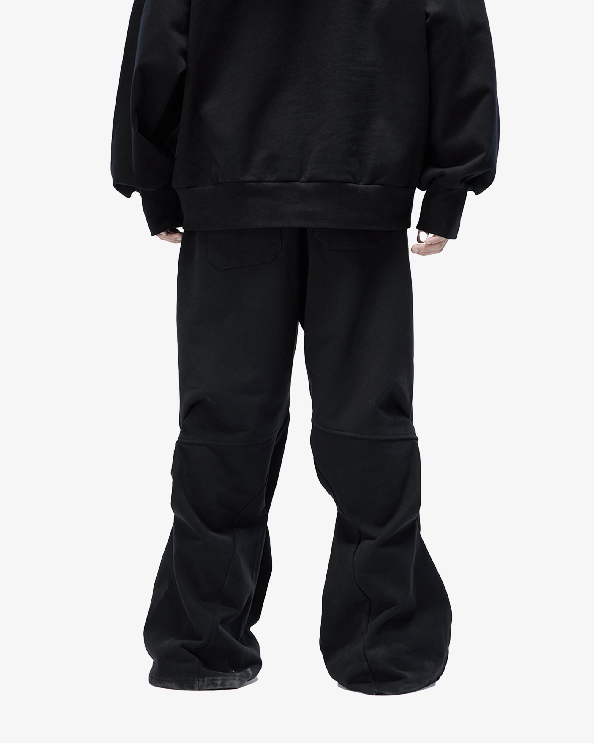 Heavyweight Cotton Wide Flared Sweatpants