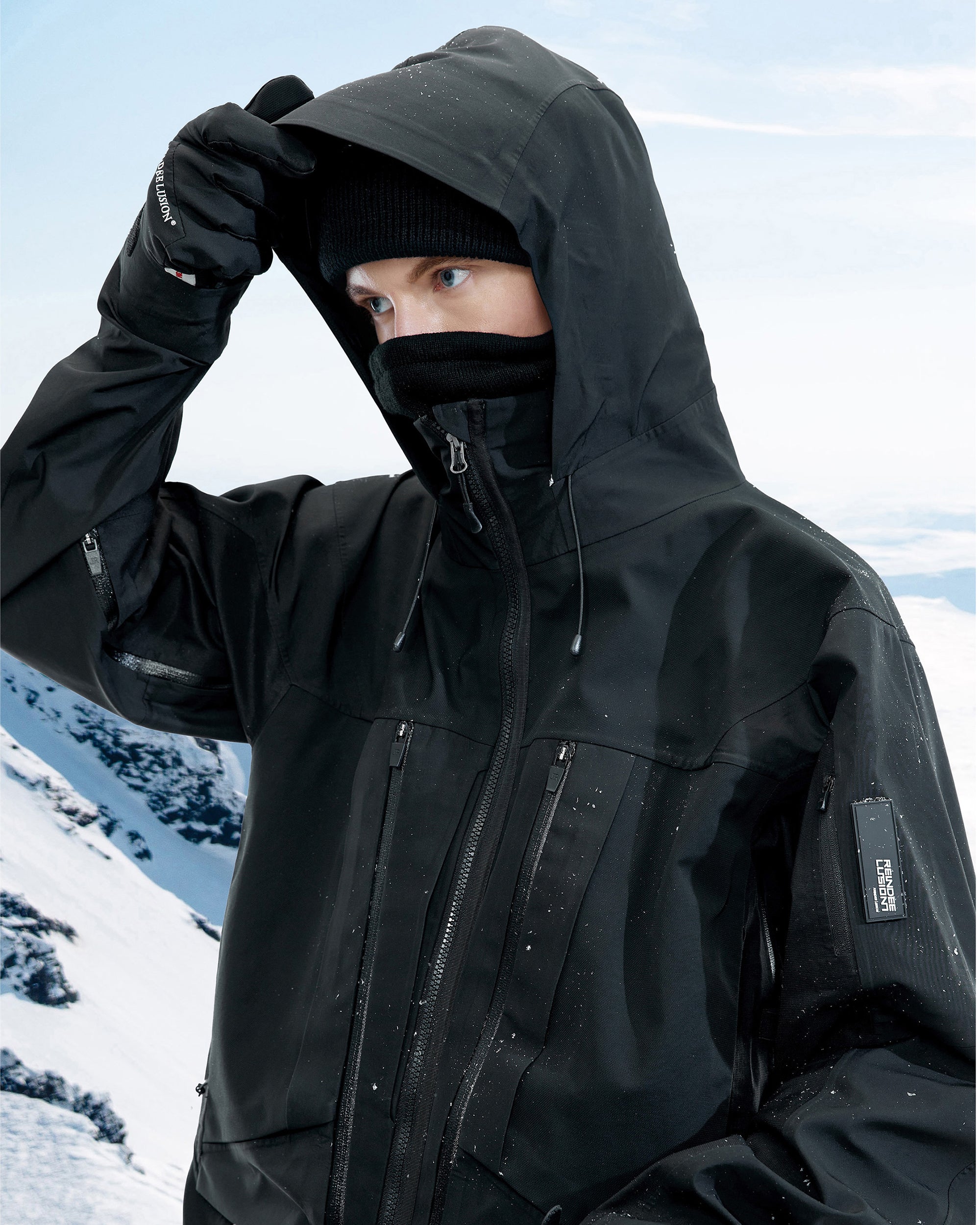 XXX-01 3L Water Repellent Hardshell Ski Jacket