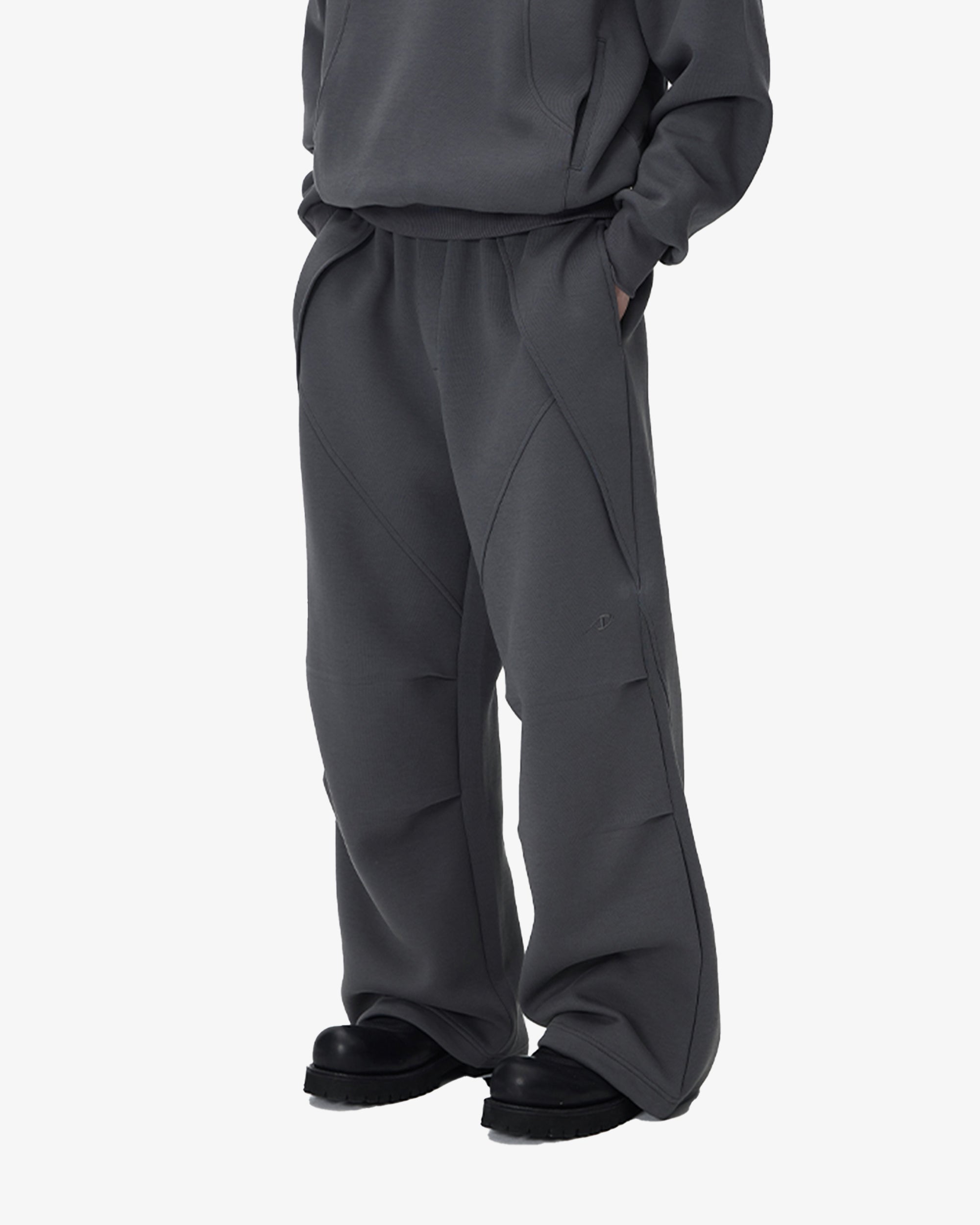 Fleece Wide Fit Futuristic Sweatpants