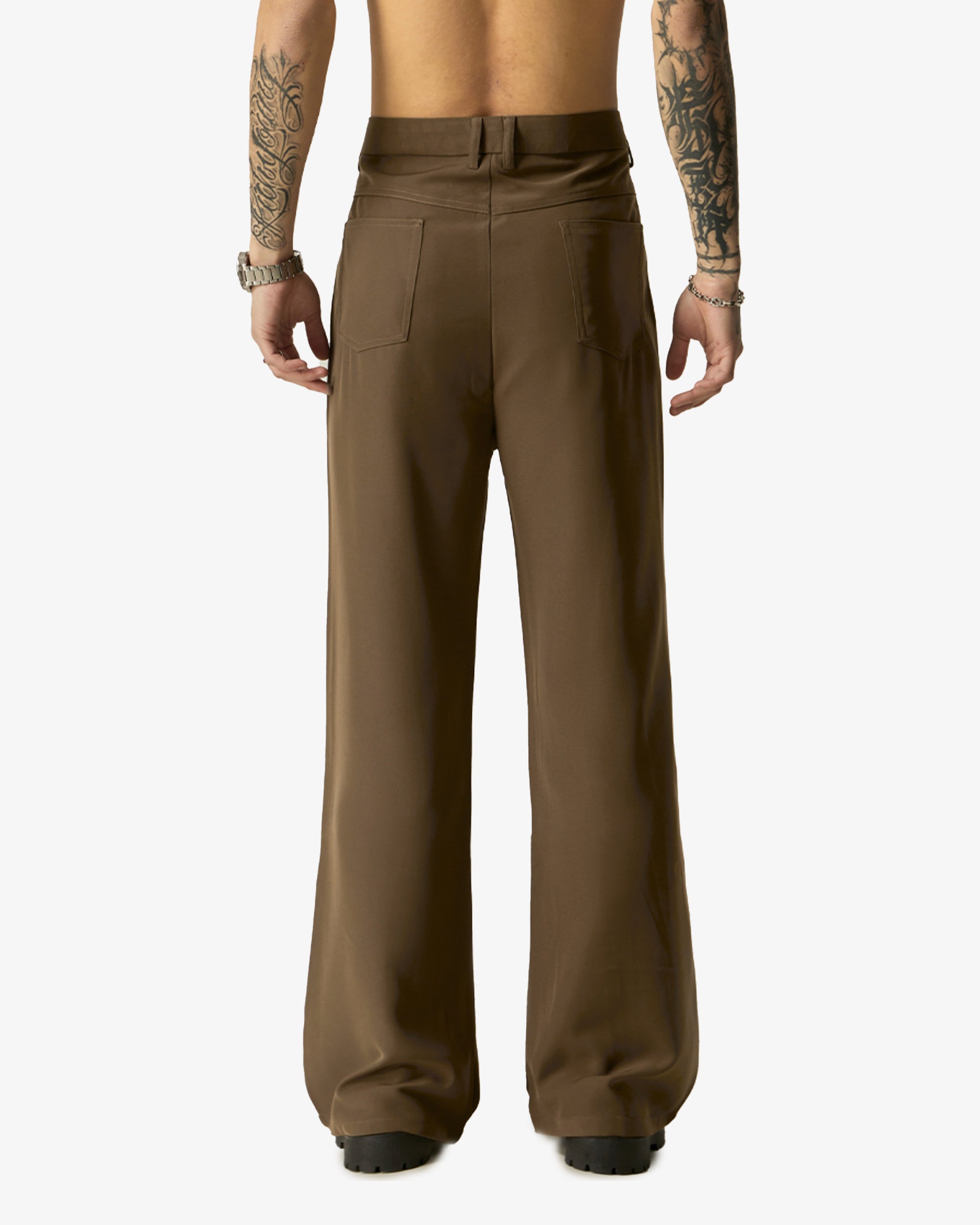 Micro Flare Trousers Pants