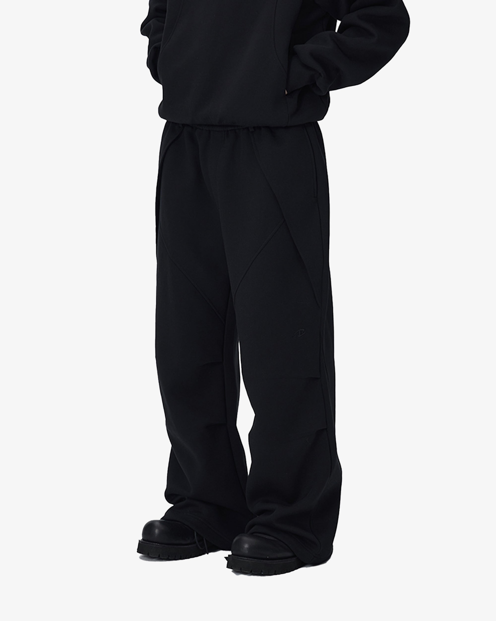 Fleece Wide Fit Futuristic Sweatpants