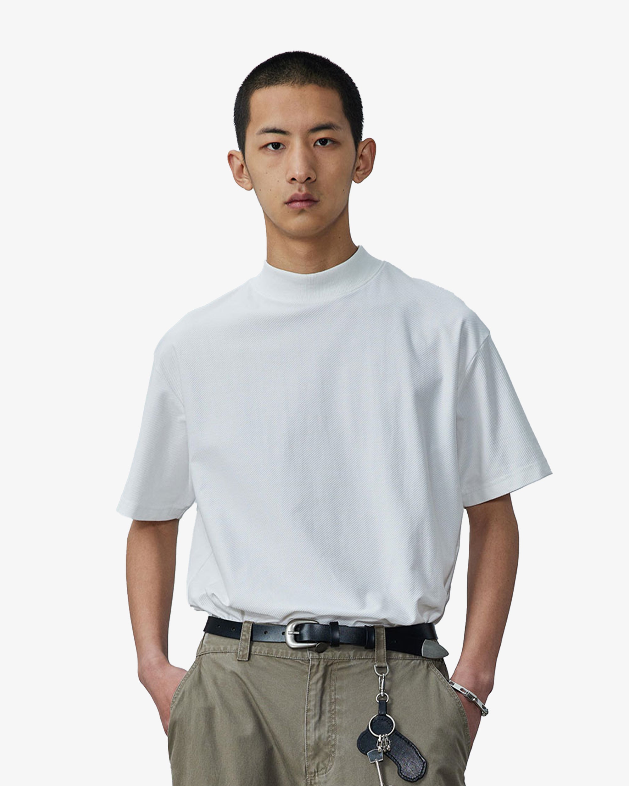 Mock Neck T-Shirt