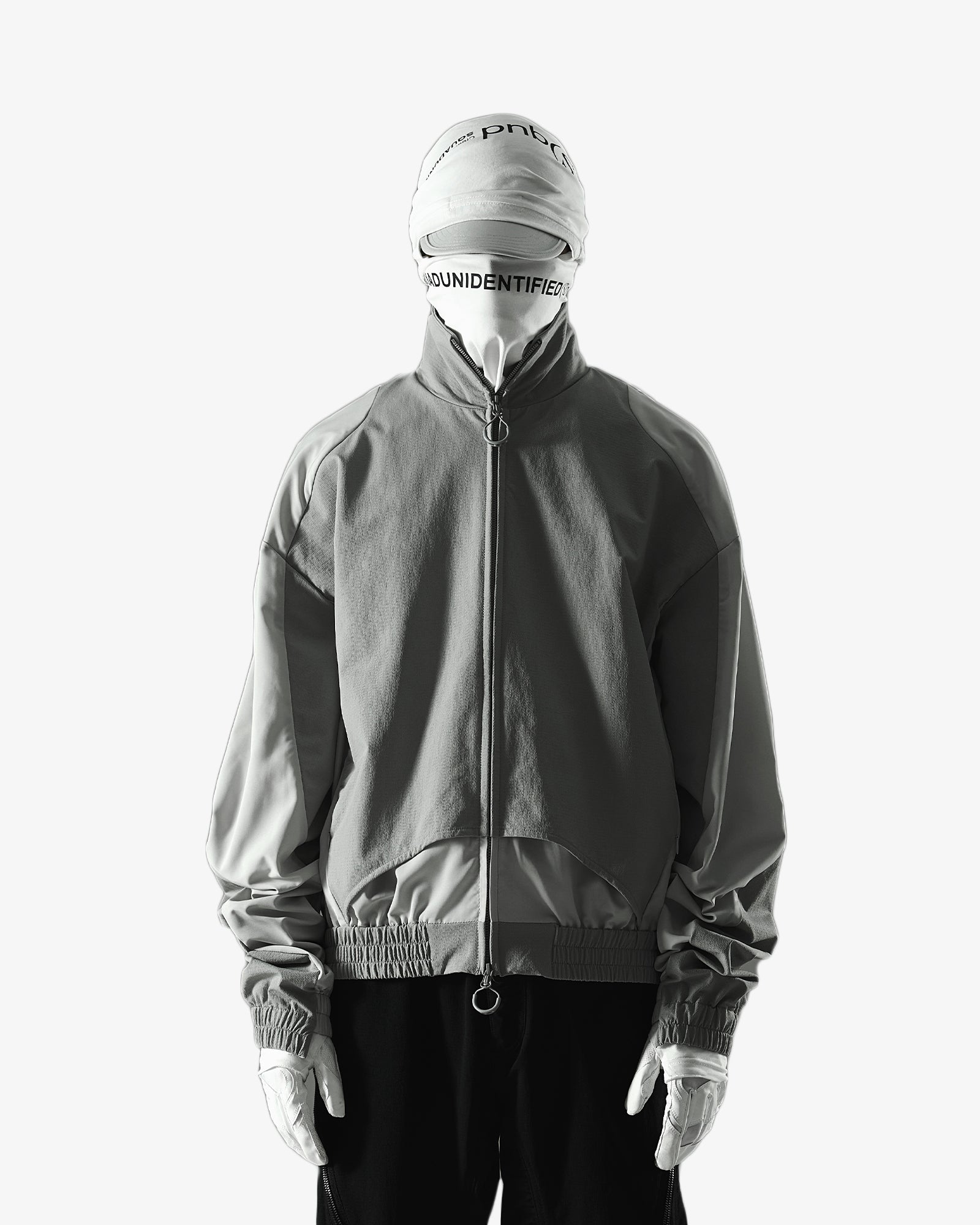 Oversized High Neck Track Streetwear Jacket