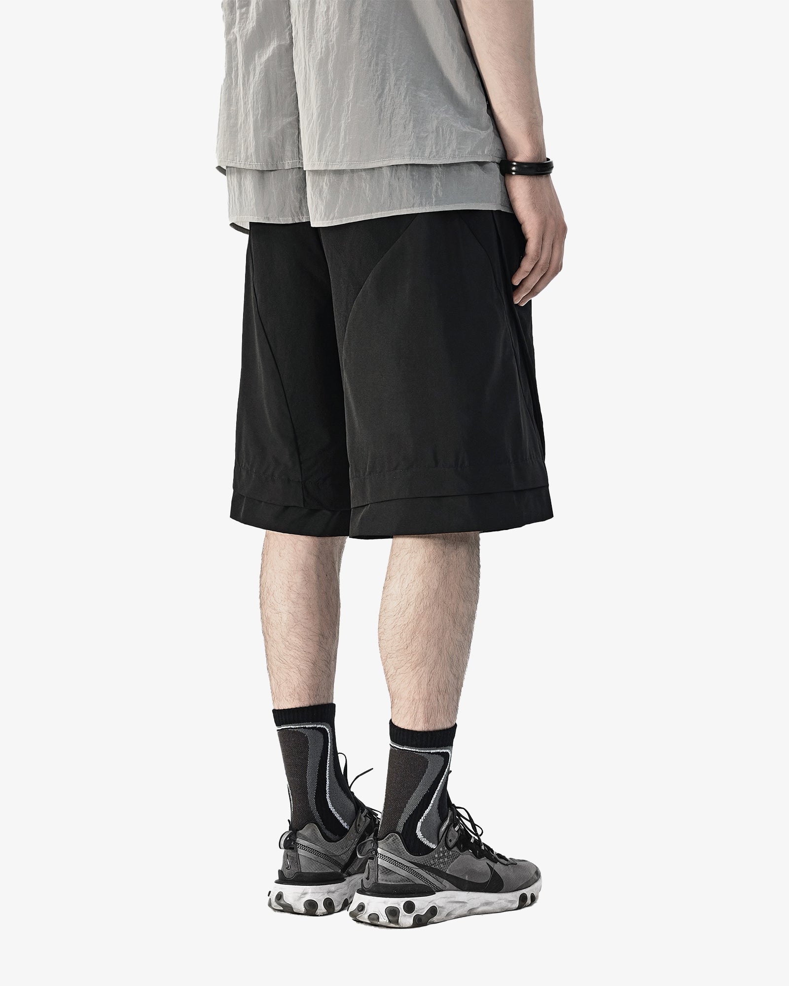 Water Repellent Oversized Tech Shorts