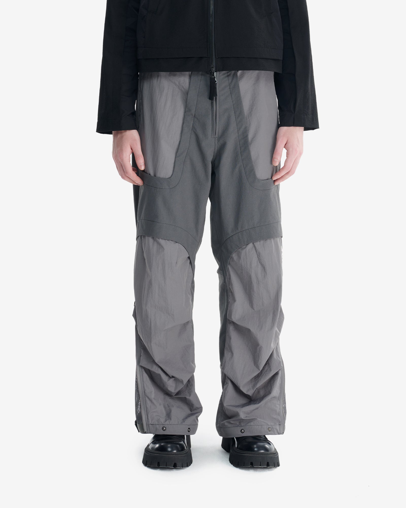 Double Layered Tech Training Wide Leg Pants