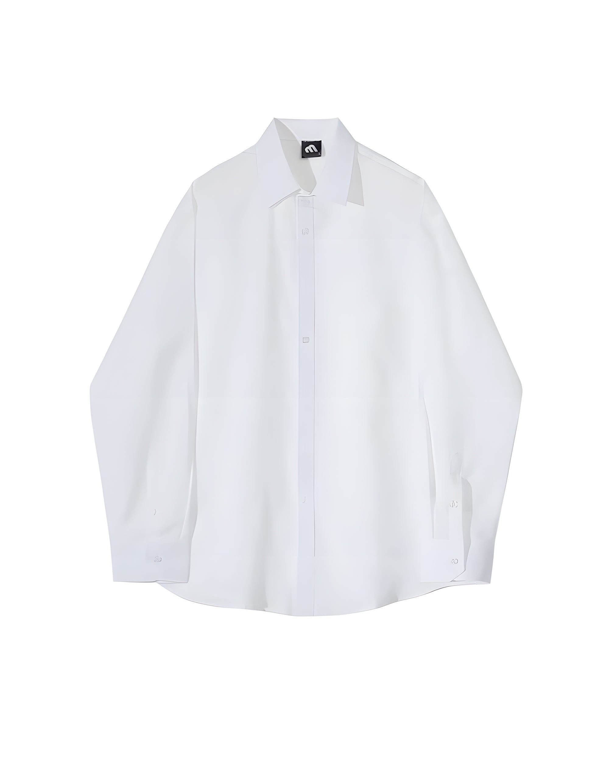 Long Sleeve Collared Button Up Shirt