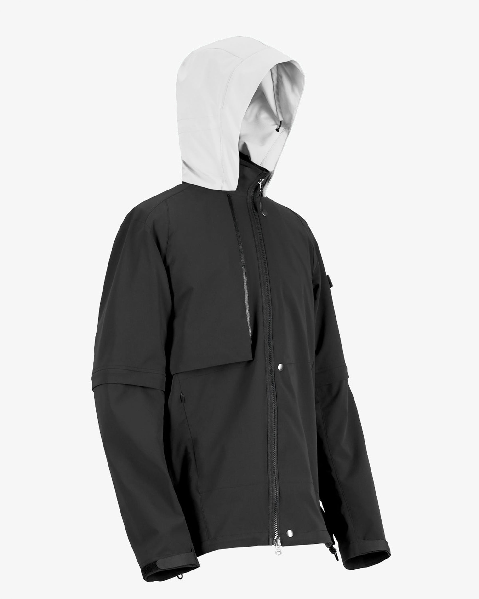 118 EVO SHELL JACKET | SHADOW BLACK + SPACE GREY