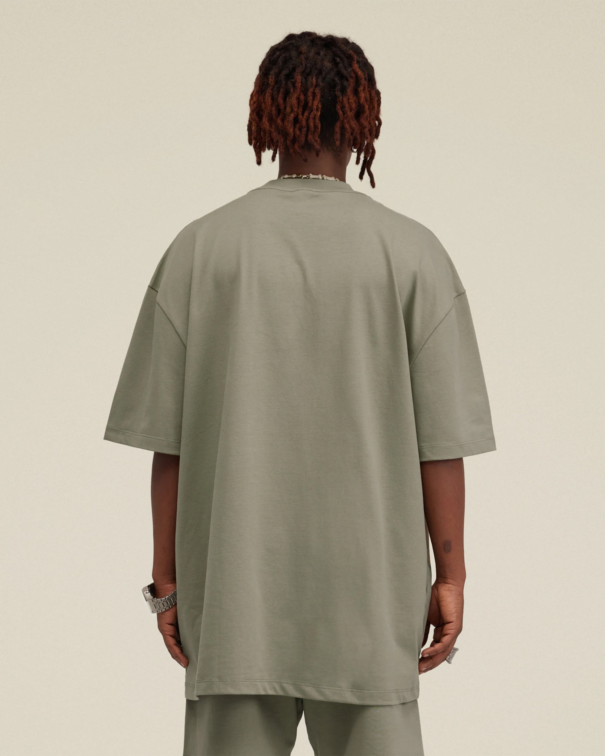 Heavyweight Cotton Oversized Essential Boxy T-Shirt